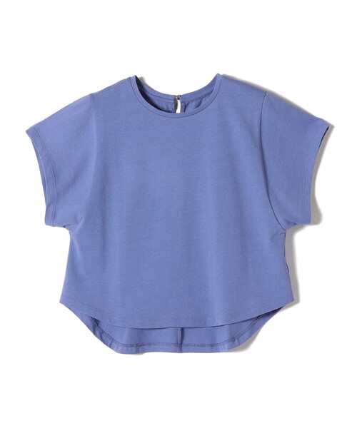 SHIPS（シップス）の「* 〈着丈が選べる2サイズ展開〉コットン 天竺 ドルマン スリーブ TEE 24SS ◇（Tシャツ/カットソー・レディース・ネイビー/オフホワイト/ピンク系/ブラック/ネイビー系/ライトブルー・SMALL/MEDIUM）」の18枚目の写真