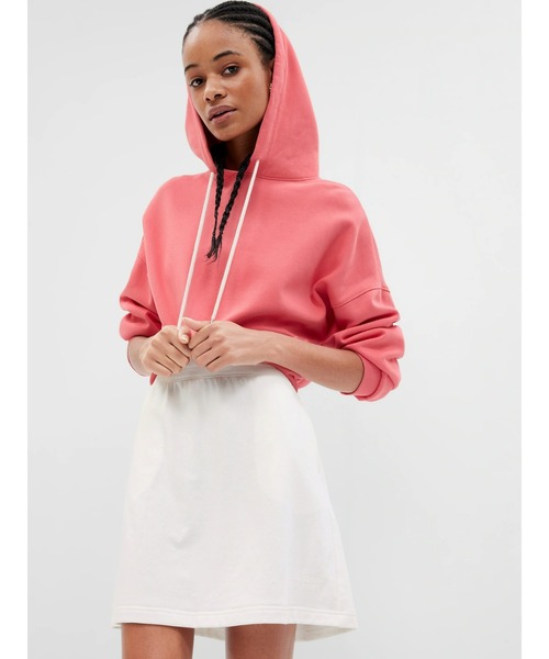 GAP（ギャップ）の「ヴィンテージ ソフト GAPミニロゴ ミニスカート（スカート・レディース・ホワイト/オフホワイト/その他・XS/S/M/L/XXS）」の2枚目の写真