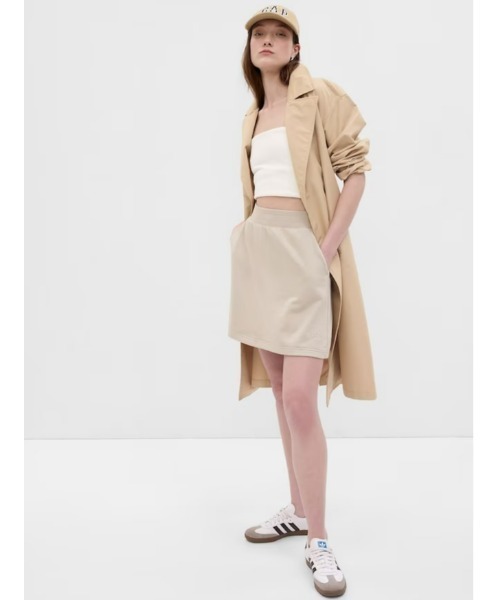 GAP（ギャップ）の「ヴィンテージ ソフト GAPミニロゴ ミニスカート（スカート・レディース・ホワイト/オフホワイト/その他・XS/S/M/L/XXS）」の3枚目の写真