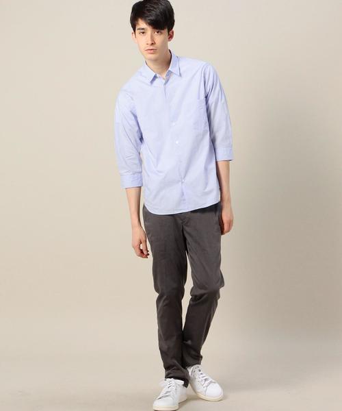 BEAUTY&YOUTH UNITED ARROWS(ビューティーアンドユースユナイテッドアローズ)の「BY タイプライター レギュラーカラーシャツ◆(シャツ/ブラウス・メンズ・ホワイト/ライトブルー/ネイビー・X-SMALL/SMALL/LARGE/MEDIUM/X-LARGE)」の9枚目の写真