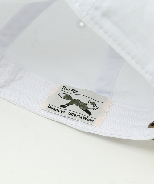 PENNEYS（ぺニーズ）の「【PENNEY'S】ペニーズ キツネ/ペニーズ フォックス/THE FOX ワンポイント ワッペンキャップ/ユニセックス（キャップ・メンズ・ブラック/ホワイト/ベージュ/ネイビー・フリー）」の21枚目の写真