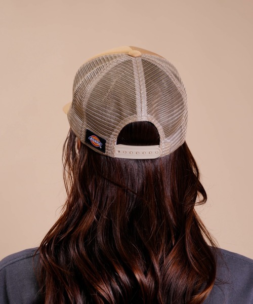 Dickies ディッキーズ ワークキャップ メッシュ ヴィンテージ レザー