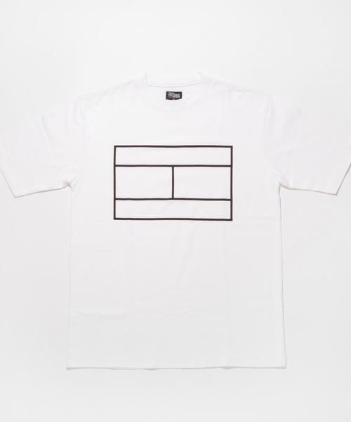 MONKEY TIME(モンキータイム)の「<TOMMY HILFIGER DENIM>×<monkey time>∴ CLEAR FLAG T/Tシャツ ◆(Tシャツ/カットソー・メンズ・ブラック/ホワイト・LARGE/SMALL/MEDIUM)」の1枚目の写真