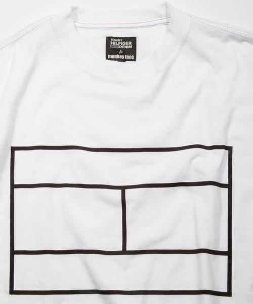 MONKEY TIME(モンキータイム)の「<TOMMY HILFIGER DENIM>×<monkey time>∴ CLEAR FLAG T/Tシャツ ◆(Tシャツ/カットソー・メンズ・ブラック/ホワイト・LARGE/SMALL/MEDIUM)」の3枚目の写真