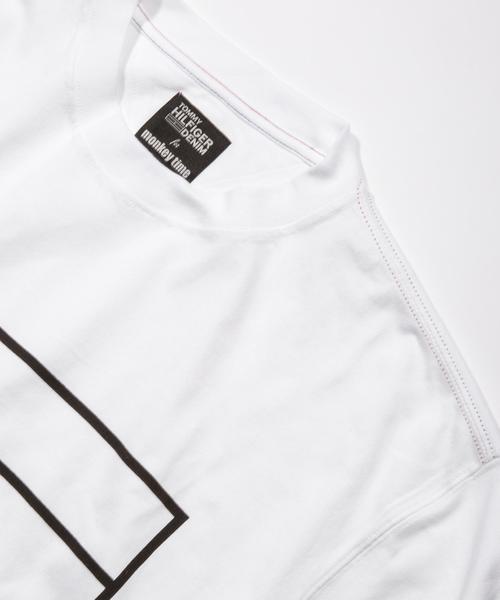 MONKEY TIME(モンキータイム)の「<TOMMY HILFIGER DENIM>×<monkey time>∴ CLEAR FLAG T/Tシャツ ◆(Tシャツ/カットソー・メンズ・ブラック/ホワイト・LARGE/SMALL/MEDIUM)」の4枚目の写真