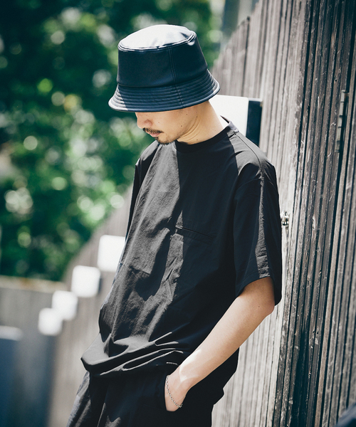 417 EDIFICE（フォーワンセブンエディフィス）の「マイクロリップ レジャーTシャツ ”セットアップ着用可能”（Tシャツ/カットソー・メンズ・グリーン/ブルー/ブラック/グレー・LARGE/MEDIUM/SMALL）」の18枚目の写真