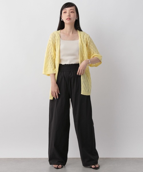 LOWRYS FARM(ローリーズファーム)の「スカシアミカシュクール6S 905207(カーディガン/ボレロ・レディース・グレー/アイボリー/イエロー・FREE)」の16枚目の写真