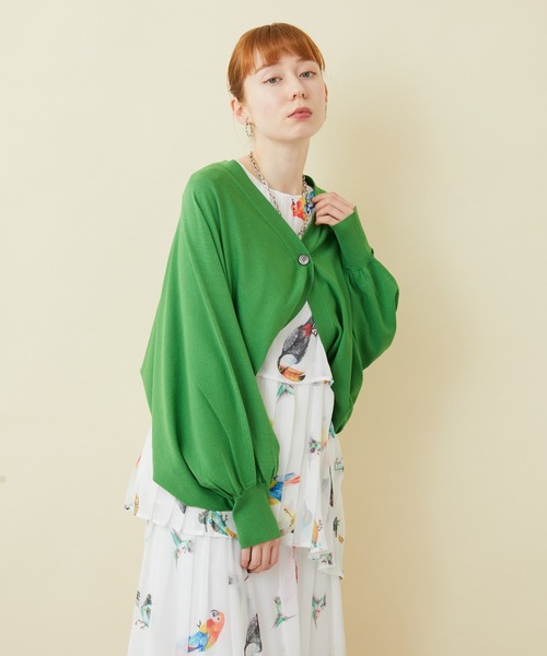 SUGAR ROSE（シュガーローズ）の「SUGAR ROSE ドルマンショートカーディガン（カーディガン/ボレロ）」 WEAR