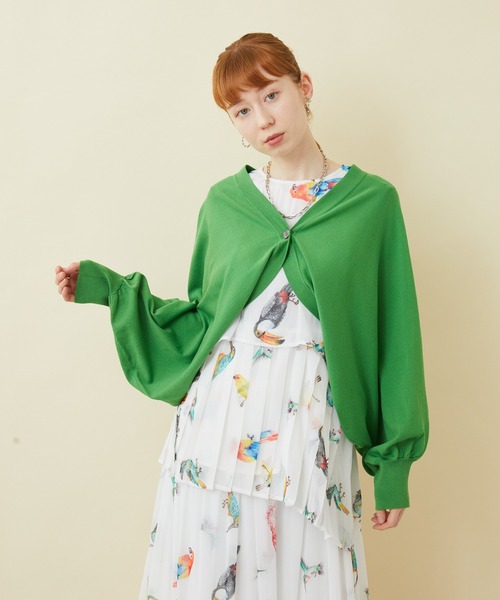 SUGAR ROSE（シュガーローズ）の「SUGAR ROSE ドルマンショートカーディガン（カーディガン/ボレロ）」 WEAR