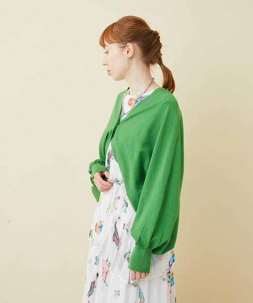 SUGAR ROSE（シュガーローズ）の「SUGAR ROSE ドルマンショートカーディガン（カーディガン/ボレロ）」 WEAR