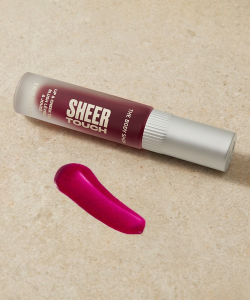 THE BODY SHOP(ザ・ボディショップ)の「シアータッチ リップ&チーク ティント(口紅/リップティント/グロス・レディース・ブルーム/パワー/フィール・FREE)」の6枚目の写真