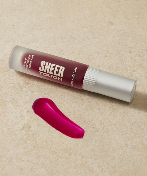 THE BODY SHOP(ザ・ボディショップ)の「シアータッチ リップ&チーク ティント(口紅/リップティント/グロス・レディース・ブルーム/パワー/フィール・FREE)」の9枚目の写真