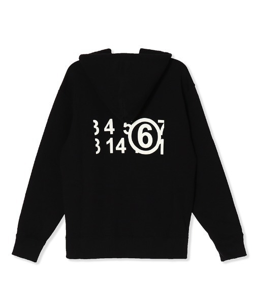 MM6 Maison Margiela（ｴﾑｴﾑｼｯｸｽ ﾒｿﾞﾝ ﾏﾙｼﾞｪﾗ）の「MM6 MAISON MARGIELA SWEATSHIRT S52GU0191（パーカー・メンズ・ブラック・SMALL/X-LARGE/LARGE）」の5枚目の写真