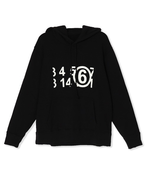 MM6 Maison Margiela（ｴﾑｴﾑｼｯｸｽ ﾒｿﾞﾝ ﾏﾙｼﾞｪﾗ）の「MM6 MAISON MARGIELA SWEATSHIRT S52GU0191（パーカー・メンズ・ブラック・SMALL/X-LARGE/LARGE）」の6枚目の写真