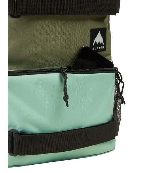 BURTON(バートン)の「Treble Yell 21L バックパック(バックパック/リュック・メンズ・グレー/ブラック・FREE)」の8枚目の写真