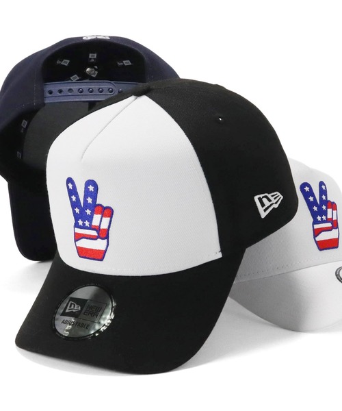 ゴ*ラ様 ☆レア☆【ニューエラ】x THE CAP コラボ キャップ ラインスト NEW ERA（ニューエラ）の「ニューエラ キャップ 9FORTYA-Frame ROUTE66
