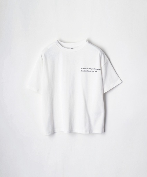 coca（coca）（コカ）の「キッズ 親子お揃い ビッグシルエット プリント Tシャツ（Tシャツ/カットソー・キッズ・D/B/A/C・110/140/130/120/100）」の4枚目の写真