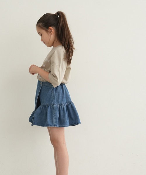 coca（coca）（コカ）の「キッズ 親子お揃い ビッグシルエット プリント Tシャツ（Tシャツ/カットソー・キッズ・D/B/A/C・110/140/130/120/100）」の8枚目の写真