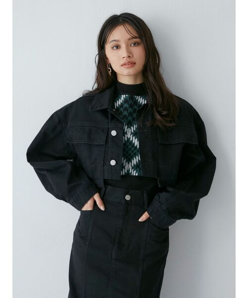 MURUA（ムルーア）の「ジオメパターンニットタンク（ニット/セーター・レディース・モカ/ベージュ/グリーン・FREE）」の16枚目の写真