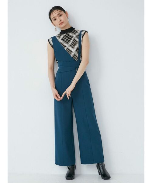 MURUA（ムルーア）の「ジオメパターンニットタンク（ニット/セーター・レディース・モカ/ベージュ/グリーン・FREE）」の20枚目の写真