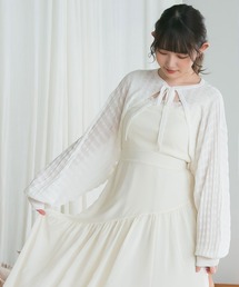 moulis' | シアーチェックボレロカーデ(カーディガン/ボレロ)