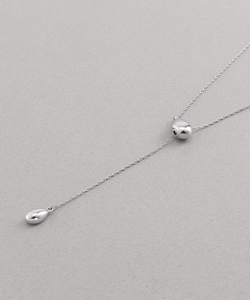 PLUS VENDOME（プラス ヴァンドーム）の「BODY_ネックレス（ネックレス・レディース・ホワイト・ONE SIZE）」の5枚目の写真