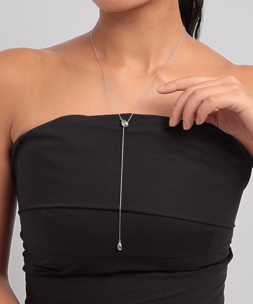 PLUS VENDOME（プラス ヴァンドーム）の「BODY_ネックレス（ネックレス・レディース・ホワイト・ONE SIZE）」の7枚目の写真