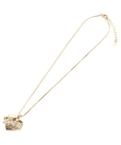 atmos pink（アトモスピンク）の「atmos pink メッセージロゴネックレス（ネックレス・レディース・シルバー/ゴールド・FREE）」の4枚目の写真