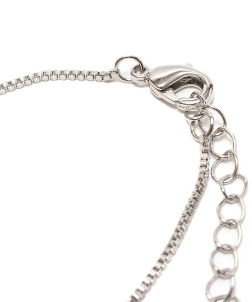 atmos pink（アトモスピンク）の「atmos pink メッセージロゴネックレス（ネックレス・レディース・シルバー/ゴールド・FREE）」の7枚目の写真