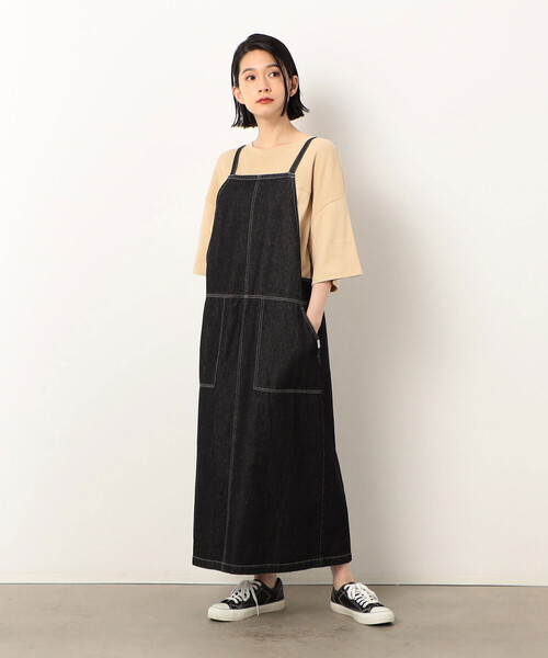 ONIGIRI（オニギリ）の「デニム ジャンスカ（ワンピース）」 - WEAR