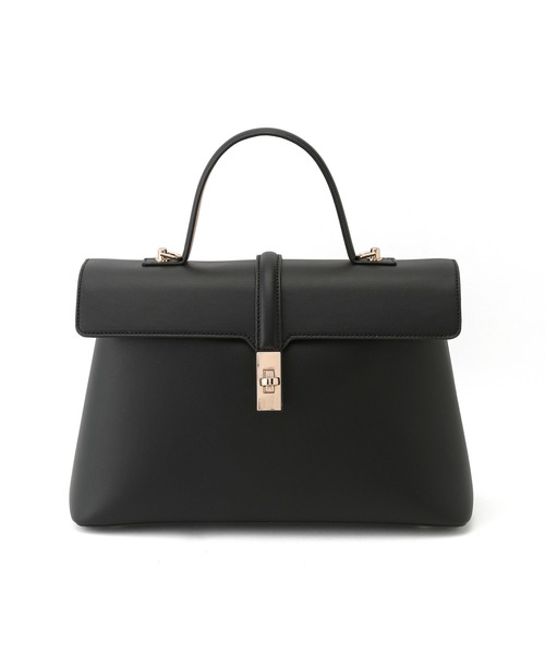 VIS（ビス）の「【軽量】【2WAY】ひねり金具ワンハンドルショルダーバッグ（ハンドバッグ・レディース・ベージュ/ダークブラウン/ブラック・FREE）」の19枚目の写真