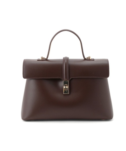 VIS（ビス）の「【軽量】【2WAY】ひねり金具ワンハンドルショルダーバッグ（ハンドバッグ・レディース・ベージュ/ダークブラウン/ブラック・FREE）」の17枚目の写真