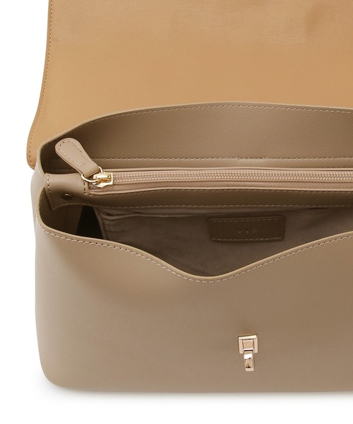 VIS（ビス）の「【軽量】【2WAY】ひねり金具ワンハンドルショルダーバッグ（ハンドバッグ・レディース・ベージュ/ダークブラウン/ブラック・FREE）」の11枚目の写真