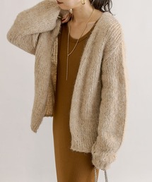 ローゲージルーズカーディガン