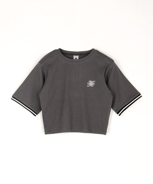 エンベリッシュド グラフィックコットンTシャツ ★関税込 イカクナニコレ｜キッズサイドポケットビッグTシャツ｜キッズ