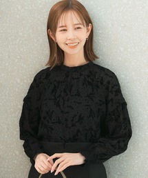 URBAN RESEARCH ROSSO WOMEN | ドットフラワーフロッキーブラウス(シャツ/ブラウス)