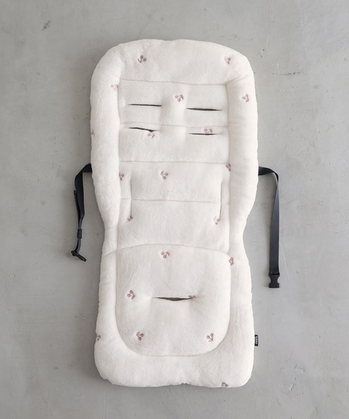 PUPPAPUPO（プッパプーポ）の「ベビーカーシート クッション 【フランネル】（ベビーカー/ベビーカー用品・キッズ・アイボリー/ピンク/ホワイト系その他/グレー/モカ/グリーン/ホワイト系その他2/ベビーピンク/ブラウン系その他・FREE）」の17枚目の写真