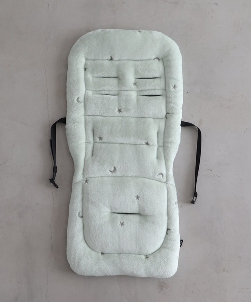 PUPPAPUPO（プッパプーポ）の「ベビーカーシート クッション 【フランネル】（ベビーカー/ベビーカー用品・キッズ・アイボリー/ピンク/ホワイト系その他/グレー/モカ/グリーン/ホワイト系その他2/ベビーピンク/ブラウン系その他・FREE）」の16枚目の写真