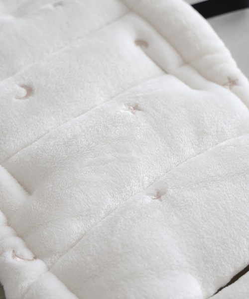 PUPPAPUPO（プッパプーポ）の「ベビーカーシート クッション 【フランネル】（ベビーカー/ベビーカー用品・キッズ・アイボリー/ピンク/ホワイト系その他/グレー/モカ/グリーン/ホワイト系その他2/ベビーピンク/ブラウン系その他・FREE）」の20枚目の写真