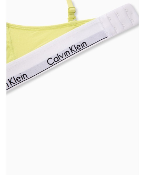 Calvin Klein（カルバン・クライン）の「Calvin Klein/カルバンクライン LGHT LINED TRIANGLE トライアングル ブラ 2026年春夏（スポーツブラ・レディース・ライム/ブラック/グレー/ホワイト・L/M/S/XS）」の20枚目の写真
