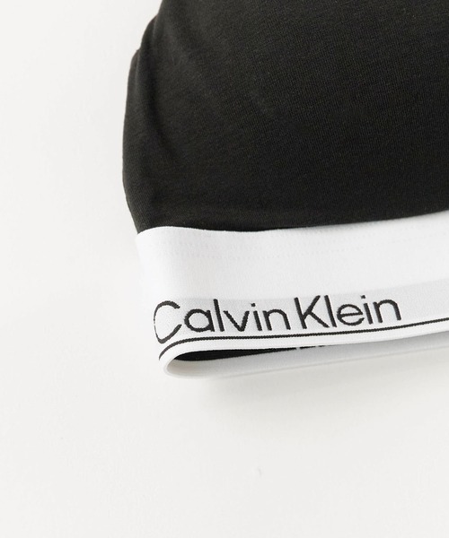 Calvin Klein（カルバン・クライン）の「Calvin Klein/カルバンクライン LGHT LINED TRIANGLE トライアングル ブラ 2026年春夏（スポーツブラ・レディース・ライム/ブラック/グレー/ホワイト・L/M/S/XS）」の14枚目の写真