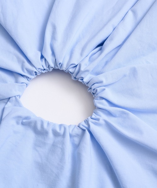 GIUNON（ジウノン）の「big frill chouchou / ビッグフリルシュシュ（シュシュ・レディース・ホワイト/ライトブルー/イエロー/ブラック・FREE）」の11枚目の写真