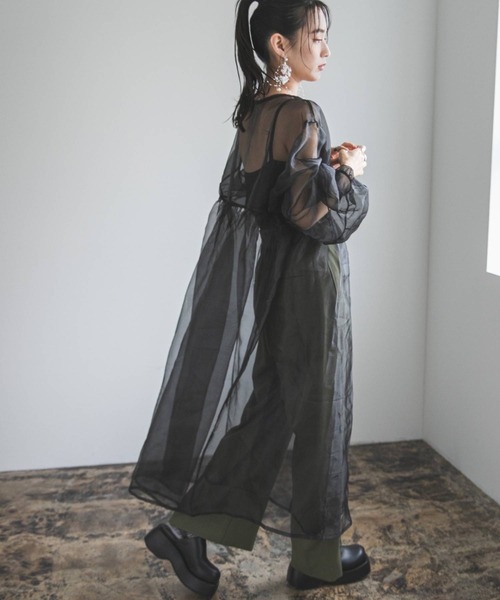 bohmal（ボマール）の「ロールアップスラックスパンツ（スラックス・レディース・カーキ/チャコールグレー/モカ・MEDIUM）」の13枚目の写真
