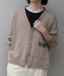 aimoha menバルーンスリーブカーディガン