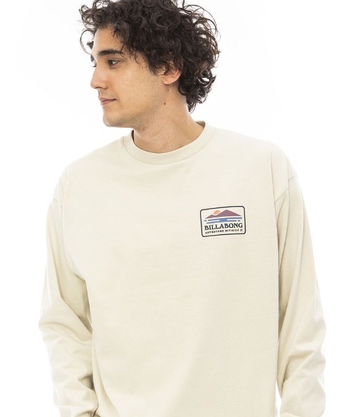 BILLABONG（ビラボン）の「BILLABONG メンズ RANGE ロンＴ 【2023年秋冬モデル】/ビラボンブランドロゴバックプリントロングスリーブTシャツ（Tシャツ/カットソー・メンズ・ブラック/ホワイト/アイボリー・MEDIUM/X-LARGE/LARGE）」の9枚目の写真