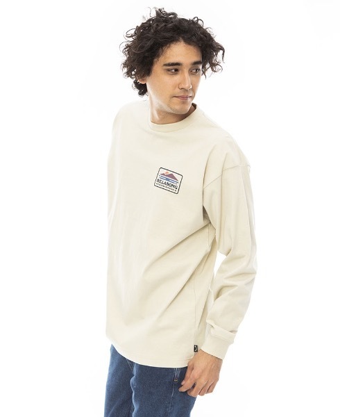 BILLABONG（ビラボン）の「BILLABONG メンズ RANGE ロンＴ 【2023年秋冬モデル】/ビラボンブランドロゴバックプリントロングスリーブTシャツ（Tシャツ/カットソー・メンズ・ブラック/ホワイト/アイボリー・MEDIUM/X-LARGE/LARGE）」の7枚目の写真