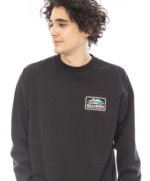 BILLABONG（ビラボン）の「BILLABONG メンズ RANGE ロンＴ 【2023年秋冬モデル】/ビラボンブランドロゴバックプリントロングスリーブTシャツ（Tシャツ/カットソー・メンズ・ブラック/ホワイト/アイボリー・MEDIUM/X-LARGE/LARGE）」の11枚目の写真