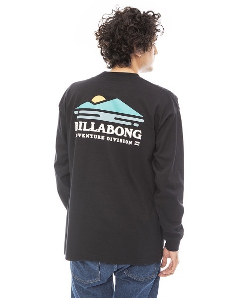 BILLABONG（ビラボン）の「BILLABONG メンズ RANGE ロンＴ 【2023年秋冬モデル】/ビラボンブランドロゴバックプリントロングスリーブTシャツ（Tシャツ/カットソー・メンズ・ブラック/ホワイト/アイボリー・MEDIUM/X-LARGE/LARGE）」の12枚目の写真