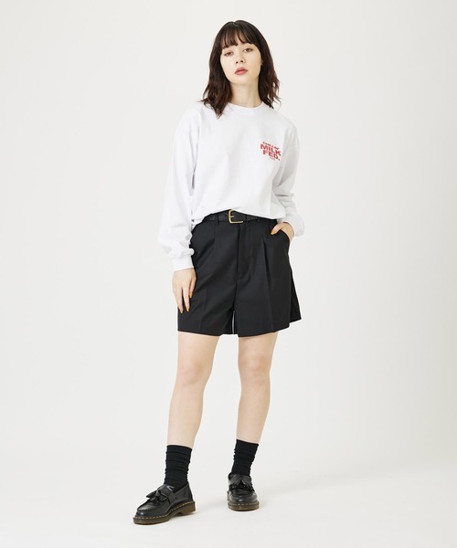 MILKFED.(ミルクフェド)の「HEART BELT(ベルト・レディース・ブラック/ブラウン/オフホワイト・ONE SIZE)」の9枚目の写真