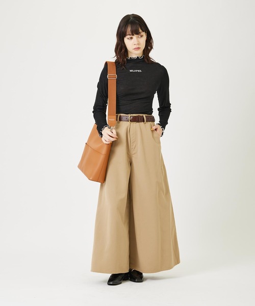 MILKFED.(ミルクフェド)の「HEART BELT(ベルト・レディース・ブラック/ブラウン/オフホワイト・ONE SIZE)」の11枚目の写真